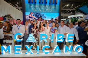 Mara Lezama participa en inauguración del Tianguis Turístico México 2026 en Acapulco junto a Rosa Icela Rodríguez y Josefina Rodríguez Zamora