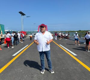 Jorge Sanén reconoce el Puente Nichupté como obra histórica que transforma la movilidad de Cancún