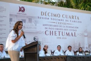 Chetumal se consolida como capital de Quintana Roo y avanza en transformación con obras y desarrollo estratégico: Mara Lezama