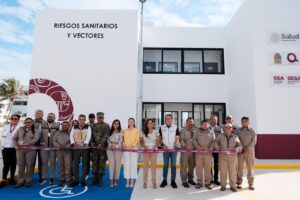 Fortalece Mara Lezama infraestructura de salud en Isla Mujeres con nuevas oficinas de Vectores y Riesgos Sanitarios