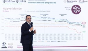 PACIC atiende inflación en consenso con productores y comercializadores: Presidenta; PROFECO reporta disminución de precios en canasta