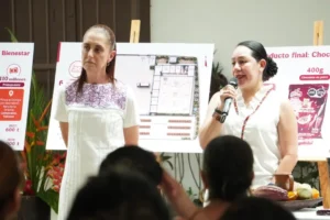 Impulso al cacao y expansión de Tiendas del Bienestar: María Luisa Albores