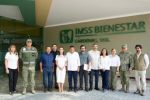 En Cárdenas, Tabasco, presidenta Sheinbaum supervisa obra del Hospital IMSS-Bienestar
