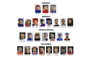 España presenta 26 convocados al Mundial; no hay elementos del Real Madrid