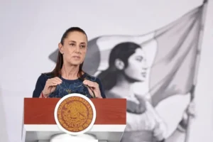 La Presidenta Claudia Sheinbaum Pardo, llama a apoyar a la selección mexicana