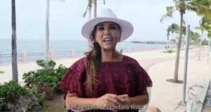 Mara Lezama invita a celebrar dos años del triunfo de Claudia Sheinbaum en el Malecón Tajamar de Cancún
