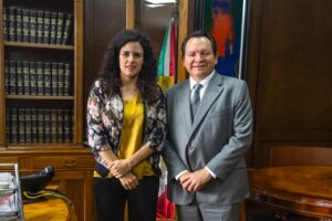 Gobernador Joaquín Díaz Mena refuerza coordinación jurídica con el Gobierno de México