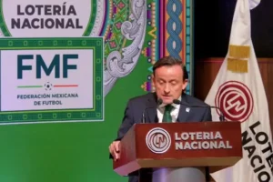 Presentan billete de Lotería dedicado a la Selección Nacional de Futbol de México 2026