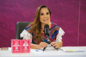 Anuncia Mara Lezama inicio de pruebas con pasajeros del MOBI sobre el Puente Nichupté; servicio será gratuito durante fase de evaluación