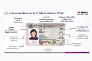INE presenta nueva credencial para votar con más seguridad, inclusión y tecnología