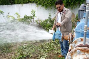 Japay garantiza la calidad del Agua Potable en el Fraccionamiento «Las Américas» en Mérida