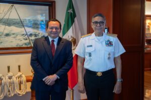 Gobernador Díaz Mena y Secretario de Marina impulsan la transformación histórica del Puerto de Altura de Progreso 