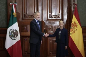 Felipe VI propuso colaboración sobre pueblos originarios: Sheinbaum tras reunión