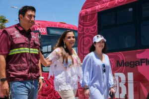 Chetumal recibe los primeros autobuses eléctricos Taruk; es la primera ciudad del país con estas unidades: Mara Lezama