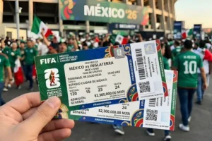 Boletos para el México vs Inglaterra alcanzan hasta los 526 mil pesos en reventa
