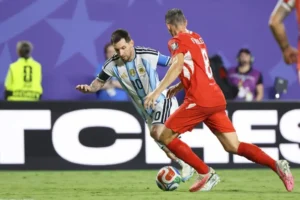 Argentina jugará contra Inglaterra en semifinales tras vencer a Suiza por 3-1
