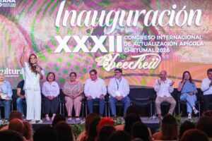 Inaugura Mara Lezama Congreso Internacional Apícola y destaca la actividad para bienestar y prosperidad de familias
