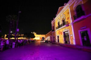 Reactivan el videomapping “Senderos de Luz” en Izamal