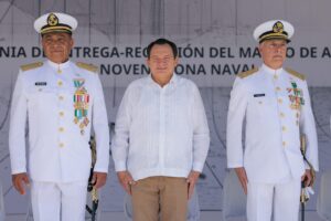 Novena Zona Naval renueva su mando para fortalecer coordinación en seguridad con Gobierno del Renacimiento Maya