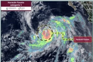 Huracán Fausto se fortalece en el Pacífico; este será su impacto en México