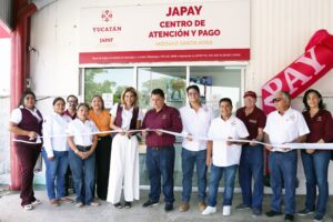 Japay abre módulo en Santa Rosa para atender a más de 40 mil usuarios del sur de Mérida