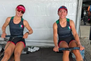 México gana oro en femenino y bronce en masculino en el doble par de remos cortos