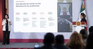 CRT abre consulta pública sobre lineamientos generales para la protección de los derechos de las audiencias: presidenta Claudia Sheinbaum Pardo
