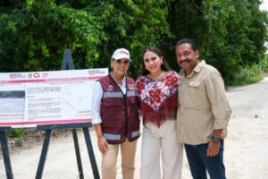 Inicia Mara Lezama rehabilitación del camino San José II–San Ramón en Felipe Carrillo Puerto (+Vídeo)