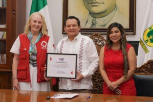 Renacimiento Maya respalda a la Cruz Roja con 1.8 millones de pesos para salvar más vidas en Yucatán (+Vídeo) 