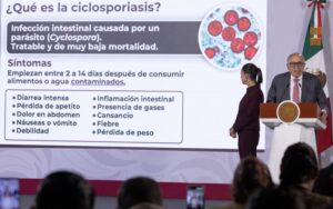 Hasta el momento, México no registra casos de ciclosporiasis por lechuga consumida en Estados Unidos: presidenta Sheinbaum Pardo