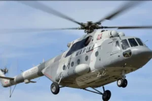 Helicóptero de la Marina aterriza de emergencia en Jalisco; hay tres elementos heridos