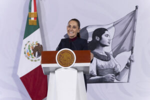 Claudia Sheinbaum Pardo, reacciona a retiro de visa a Andy López Beltrán; acusa injerencia de EU