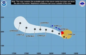 Vigilan estas Zonas de Baja Presión con potencial para ser Ciclón Tropical