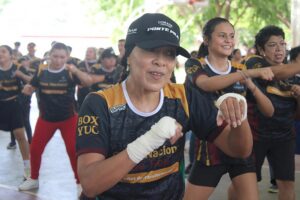 Fomentan el desarrollo personal y la convivencia social con Clase Nacional de Boxeo en Mérida
