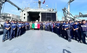Buques de la Semar regresan a México tras ir a Venezuela