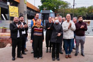 En Ciudad de México, la Presidenta Claudia Claudia Sheinbaum Pardo supervisa avances en construcción de Línea 4 del Cablebús