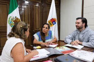 Presenta Mara Lezama Política de Gobernanza Ambiental y anuncia entrega de útiles escolares con valores para estudiantes