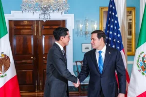 Marco Rubio pide a México ‘acciones decisivas’ para desmantelar cárteles de la droga