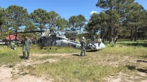 Helicóptero ‘blackhawk’ de la Fuerza Aérea se desploma en Durango (+Video)