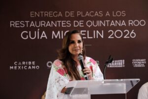 Entrega Mara Lezama reconocimientos a 19 restaurantes de Quintana Roo distinguidos por la Guía MICHELIN 2026