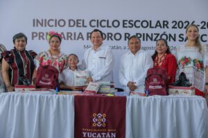 Renacimiento Maya dignifica primaria de Zazil-Há en Mérida con inversión de más de tres mdp (+Vídeo)
