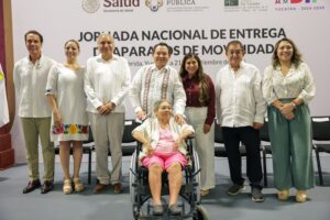 Renacimiento Maya y Gobierno de México suman esfuerzos para entregar 1,147 aparatos de movilidad en los 106 municipios de Yucatán 