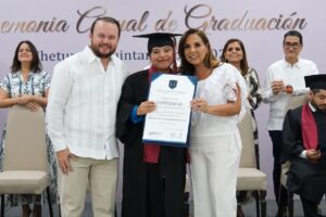 Preside Mara Lezama graduación de la Maestría en Derecho Penal Adversarial y Neuroderecho, y de la Especialidad en Litigación Civil y Familiar de la Universidad Judicial (Vídeo)