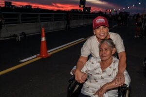 Fortalece Mara Lezama la convivencia, el deporte y la movilidad en Cancún con afluencia de más de 3 mil 500 personas en “Puenteando Nichupté”