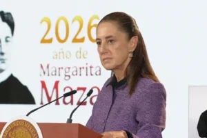 La Presidenta Claudia Sheinbaum minimiza reporte del NYT sobre Andy López Beltrán