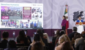 El trabajo de la Secretaría de Gobernación es ejemplar, cuida la gobernabilidad y atiende las causas: presidenta Claudia Sheinbaum