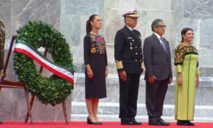 La Presidenta Claudia Sheinbaum Pardo encabeza homenaje a los Niños Héroes en el 178 Aniversario