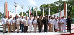Encabezan Mara Lezama y el Gral. Mondragón Rivero conmemoración del 179 aniversario de la Gesta Heroica de Chapultepec (+Vídeo)