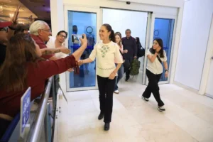 Llega la Presidenta Claudia Sheinbaum Pardo a Veracruz, gira de trabajo dos días