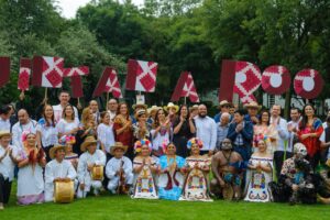 Quintana Roo comparte con orgullo su cultura viva y cosmovisión maya en Los Pinos